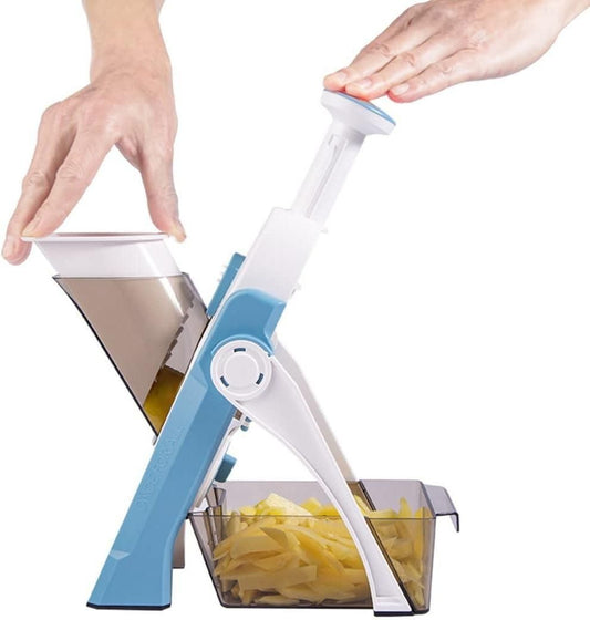 Slicer- Slicer for Vegetables, Meal Prep with Thickness, Size Adjustment